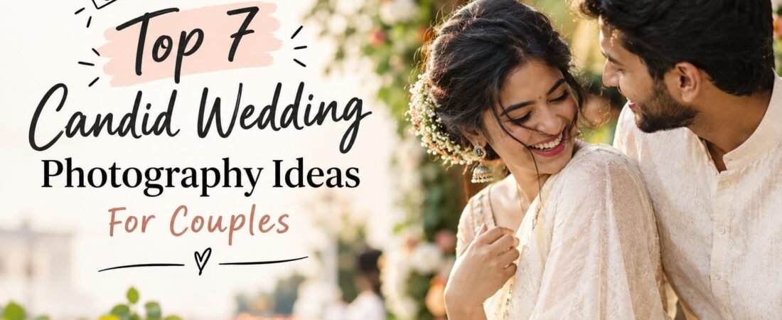 Top 7 Candid Wedding Photography Ideas For Couples