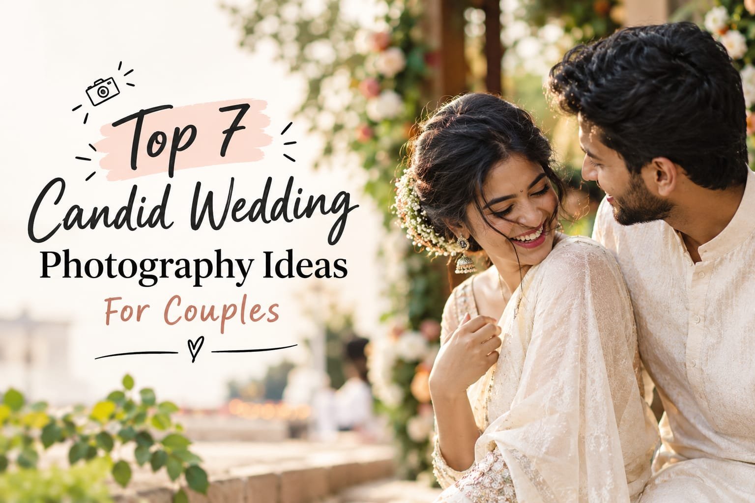 Top 7 Candid Wedding Photography Ideas For Couples